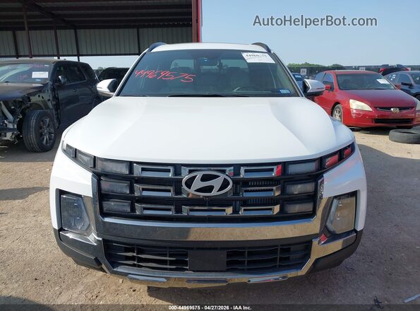 5NTJEDDF5SH141102 2025 HYUNDAI SANTA CRUZ White Vista del cuadro de instrumentos