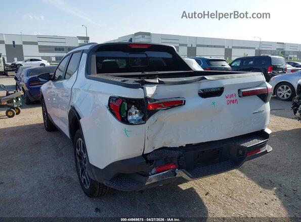5NTJEDDF5SH141102 2025 HYUNDAI SANTA CRUZ White Trasero izquierdo