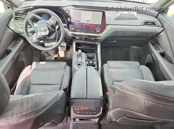 5TDAAAA67RS010979 2024 LEXUS TX Black Widok deski rozdzielczej