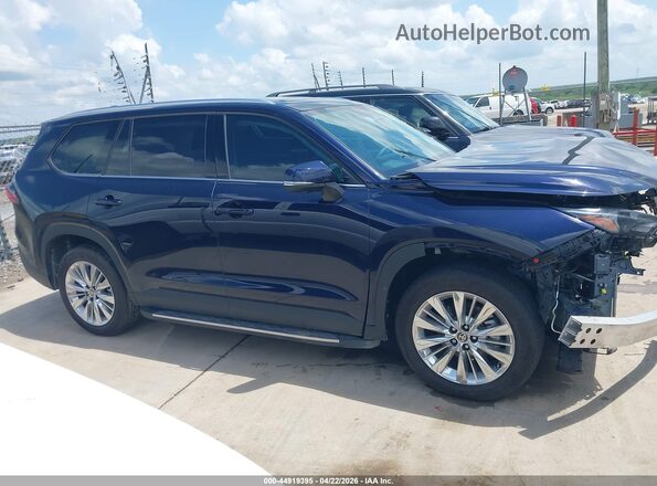 5TDAAAB57SS079165 2025 TOYOTA GRAND HIGHLANDER Blue Rear interior view