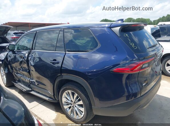 5TDAAAB57SS079165 2025 TOYOTA GRAND HIGHLANDER Blue 360 interior view