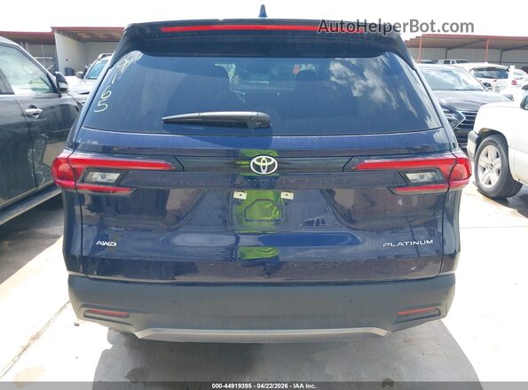 5TDAAAB57SS079165 2025 TOYOTA GRAND HIGHLANDER Blue 