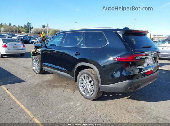 5TDAAAB59TS123992 2026 TOYOTA GRAND HIGHLANDER Black Задня ліва чверть