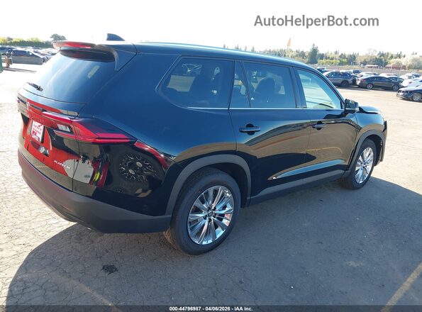 5TDAAAB59TS123992 2026 TOYOTA GRAND HIGHLANDER Black Задня права чверть