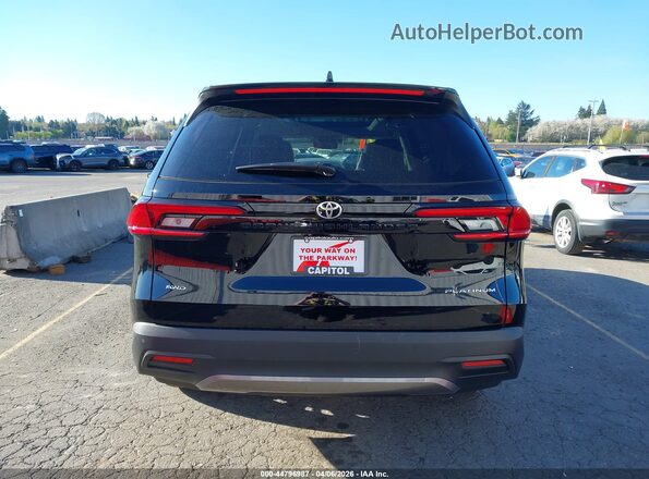5TDAAAB59TS123992 2026 TOYOTA GRAND HIGHLANDER Black 