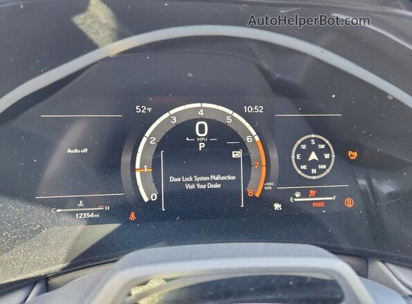 5TDAAAB63SS034135 2025 LEXUS TX Silver Vista del cuadro de instrumentos