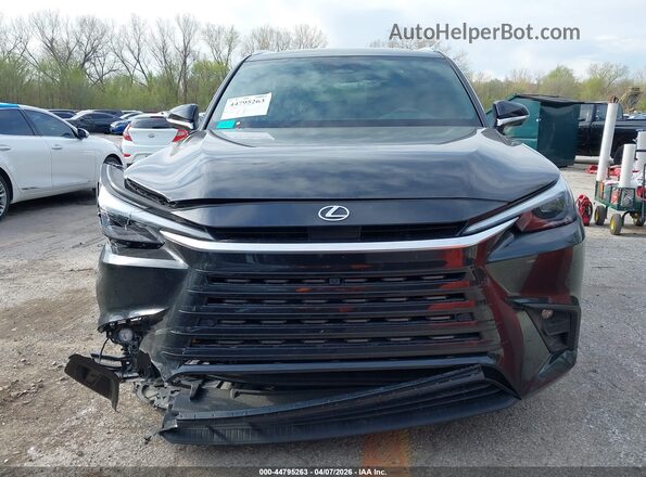 5TDAAAB64SS047346 2025 LEXUS TX 350 Black Rear interior view