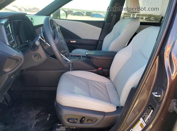 5TDAAAB6XSS044998 2025 LEXUS TX Gray Вид салону спереду