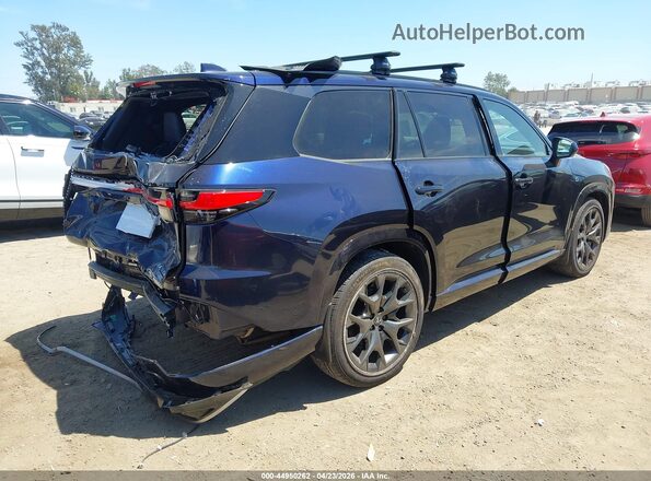5TDABAB65SS011341 2025 LEXUS TX 500H Dark Blue Trasero derecho