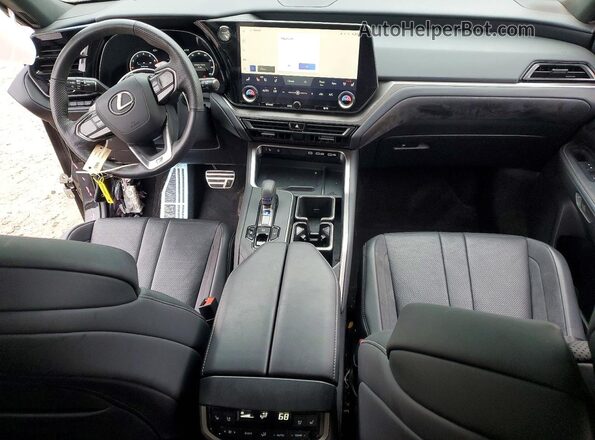 5TDABAB68RS007214 2024 LEXUS TX Black Widok deski rozdzielczej