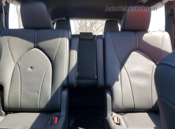 5TDACAB50SS054828 2025 TOYOTA HIGHLANDER HYBRID Gray Rear seats view