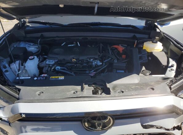 5TDACAB50SS054828 2025 TOYOTA HIGHLANDER HYBRID Gray Engine compartment view