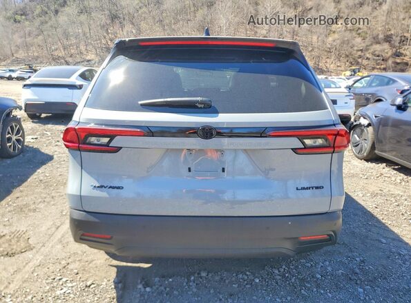 5TDACAB50SS054828 2025 TOYOTA HIGHLANDER HYBRID Gray Rear view