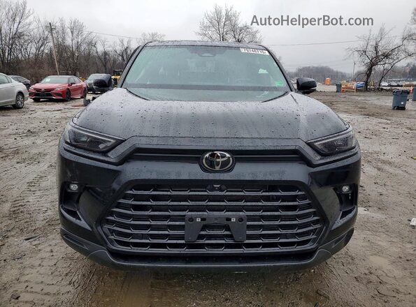 5TDACAB52SS050831 2025 TOYOTA HIGHLANDER HYBRID Black Front view