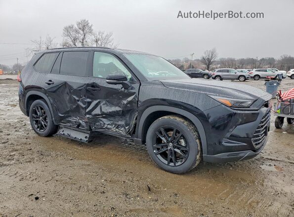 5TDACAB52SS050831 2025 TOYOTA HIGHLANDER HYBRID Black Front right