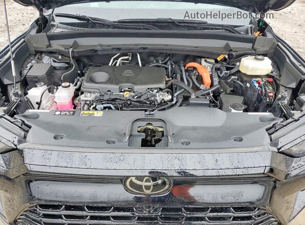 5TDACAB52SS050831 2025 TOYOTA HIGHLANDER HYBRID Black Engine compartment view