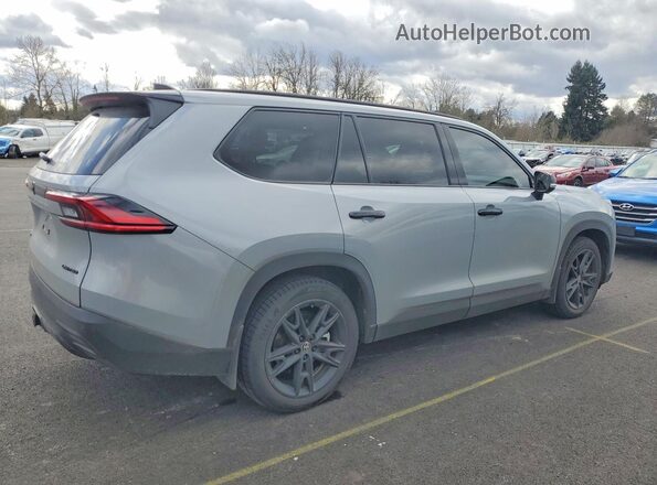 5TDACAB53SS055911 2025 TOYOTA HIGHLANDER HYBRID Gray Trasero derecho