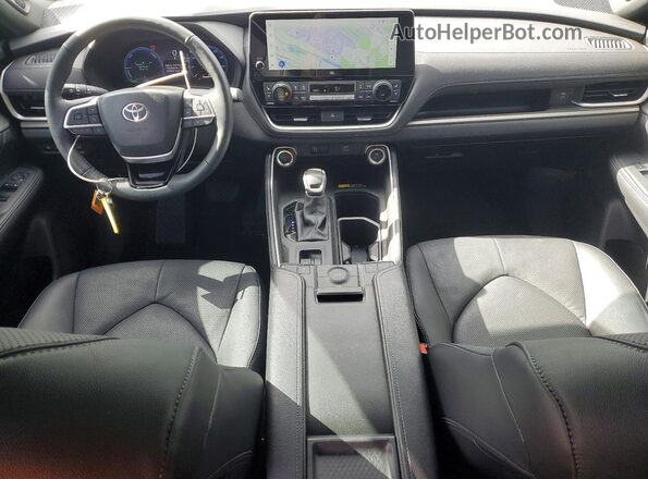 5TDACAB53SS055911 2025 TOYOTA HIGHLANDER HYBRID Gray Vista del salpicadero