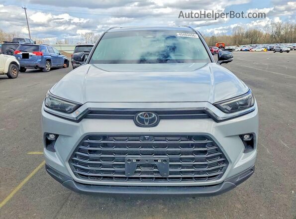 5TDACAB53SS055911 2025 TOYOTA HIGHLANDER HYBRID Gray Vista frontal