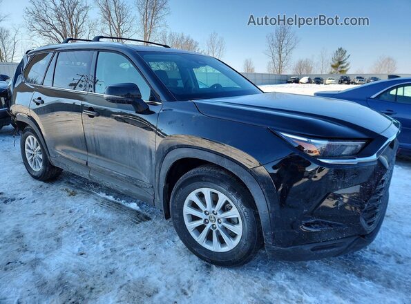 5TDACAB54SS051009 2025 TOYOTA HIGHLANDER Черный Передняя правая четверть