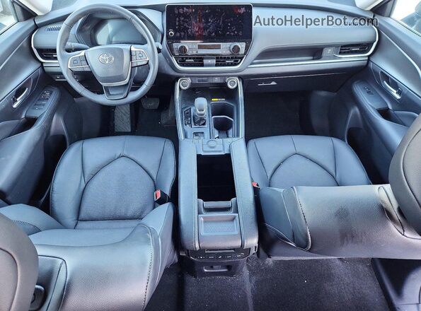 5TDACAB54SS051009 2025 TOYOTA HIGHLANDER Черный Вид панели приборов