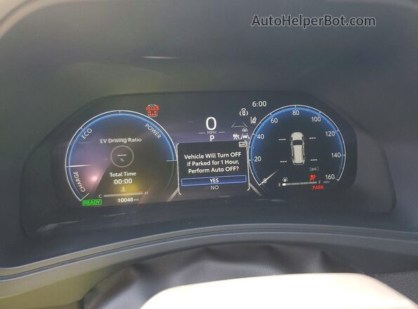 5TDADAB50SS013905 2025 TOYOTA HIGHLANDER HYBRID Black Instrument cluster view