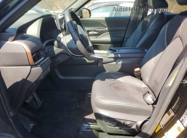 5TDADAB50SS013905 2025 TOYOTA HIGHLANDER HYBRID Black Front interior view