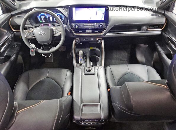 5TDADAB51SS018787 2025 TOYOTA HIGHLANDER HYBRID Серый Вид панели приборов