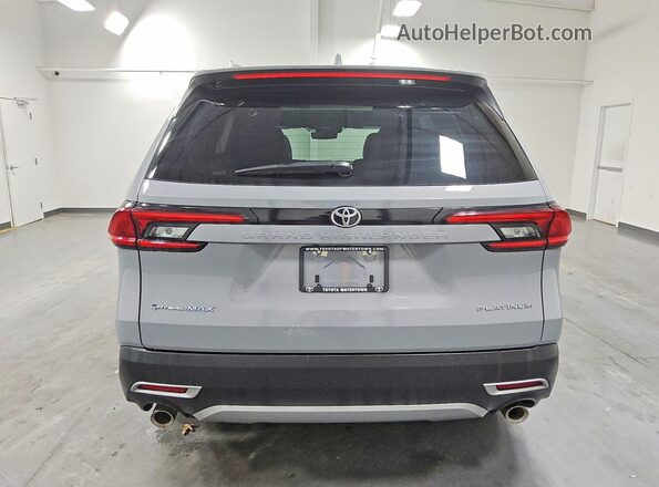 5TDADAB51SS018787 2025 TOYOTA HIGHLANDER HYBRID Серый Вид сзади