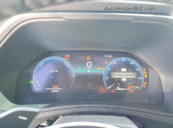 5TDADAB54SS018122 2025 TOYOTA HIGHLANDER HYBRID Gray Widok zestawu wskaźników