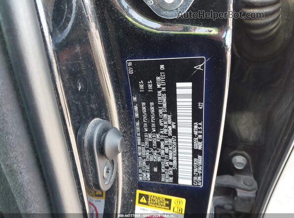 5TDBKRFH3GS259173 2016 TOYOTA LE Black Widok komory silnika