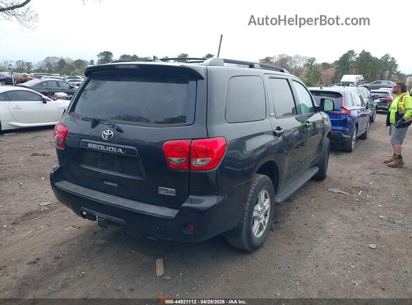 5TDBY5G10HS147828 2017 TOYOTA SEQUOIA Black უკანა მარჯვენა