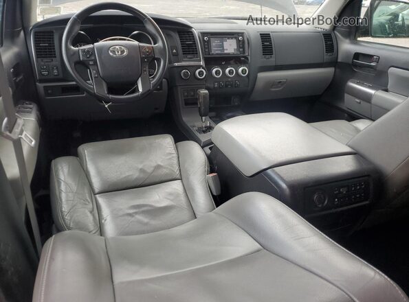5TDBY5G13JS158117 2018 TOYOTA SEQUOIA Gray Vista del salpicadero