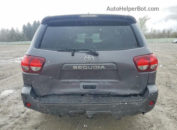 5TDBY5G13JS158117 2018 TOYOTA SEQUOIA Gray Vista trasera