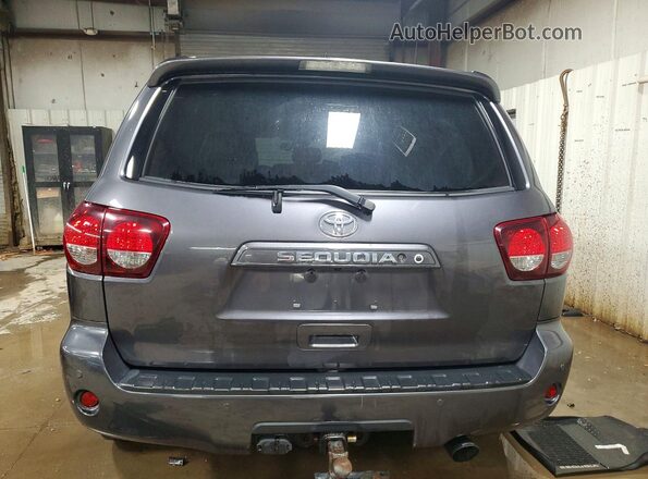 5TDBY5G19JS157716 2018 TOYOTA SEQUOIA Серый Вид сзади