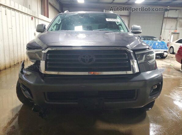 5TDBY5G19JS157716 2018 TOYOTA SEQUOIA Серый Вид спереди