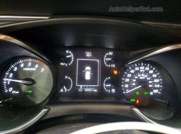 5TDBY5G19JS157716 2018 TOYOTA SEQUOIA Серый Вид щитка приборов