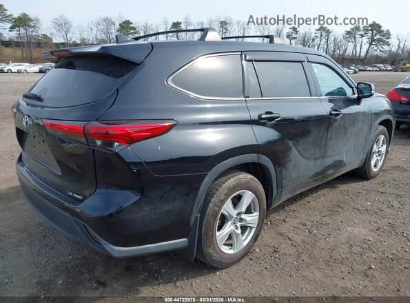 5TDBZRBH7LS045265 2020 TOYOTA LE Black Tył prawy