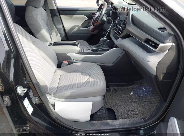 5TDBZRBH7LS045265 2020 TOYOTA LE Black Widok wnętrza z przodu