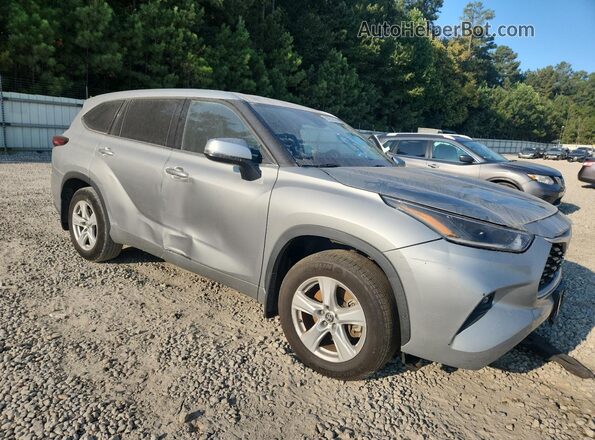 5TDBZRBH7MS120404 2021 TOYOTA HIGHLANDER Silver Delantero derecho