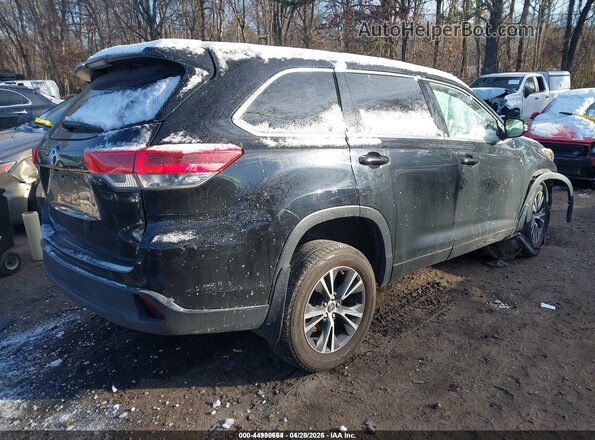 5TDBZRFH7HS409170 2017 TOYOTA LE Black Задня права чверть