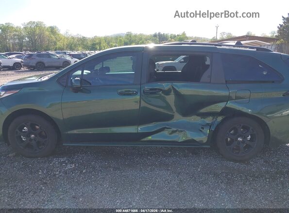 5TDCSKFC1SS191061 2025 TOYOTA SIENNA Green 
