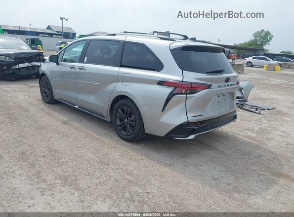 5TDCSKFC9SS165081 2025 TOYOTA SIENNA Silver უკანა მარცხენა
