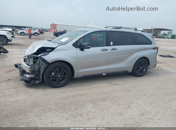 5TDCSKFC9SS165081 2025 TOYOTA SIENNA Silver 