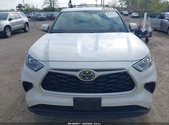 5TDCZRBHXLS519682 2020 TOYOTA HIGHLANDER White 