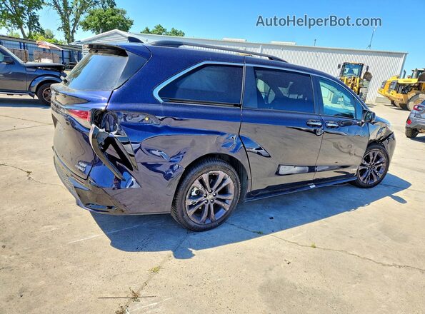 5TDDRKEC6MS067775 2021 TOYOTA SIENNA Blue Հետևի աջ