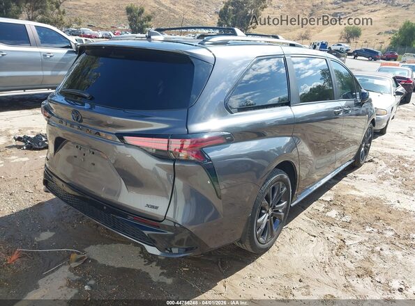 5TDDRKEC6SS280044 2025 TOYOTA SIENNA Gray Հետևի աջ