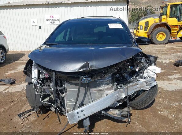 5TDDRKEC6SS280044 2025 TOYOTA SIENNA Gray Սարքավորումների վահանակի տեսք