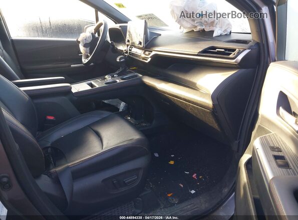 5TDDSKFC3MS026281 2021 TOYOTA SIENNA Gray წინა სალონის ხედი