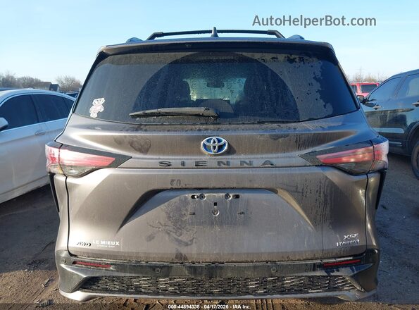 5TDDSKFC3MS026281 2021 TOYOTA SIENNA Gray 